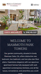 Mobile Screenshot of mammothparkliving.com